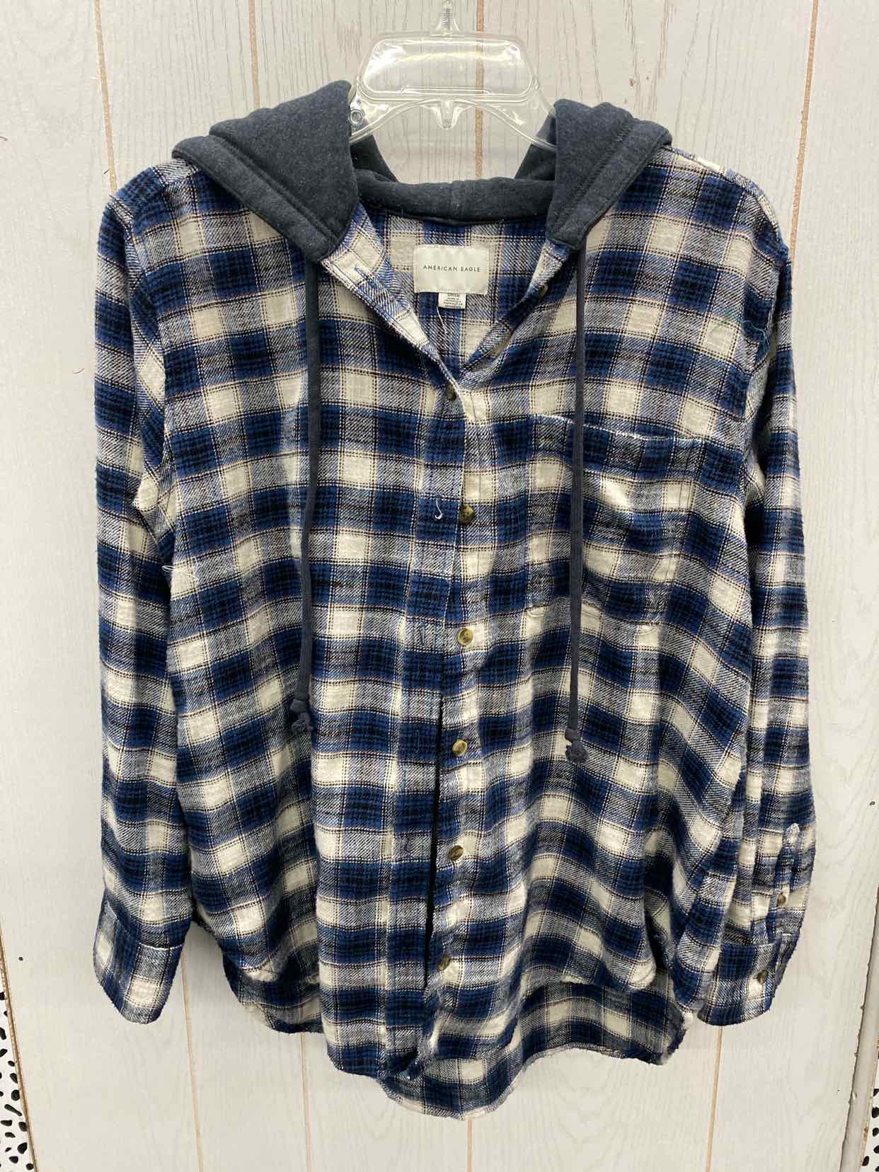 American Eagle Navy Womens Size Small Shirt