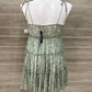 Green Womens Women Size 10/12 Dress