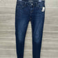 Silver Blue Womens Women Size 6 Jeans