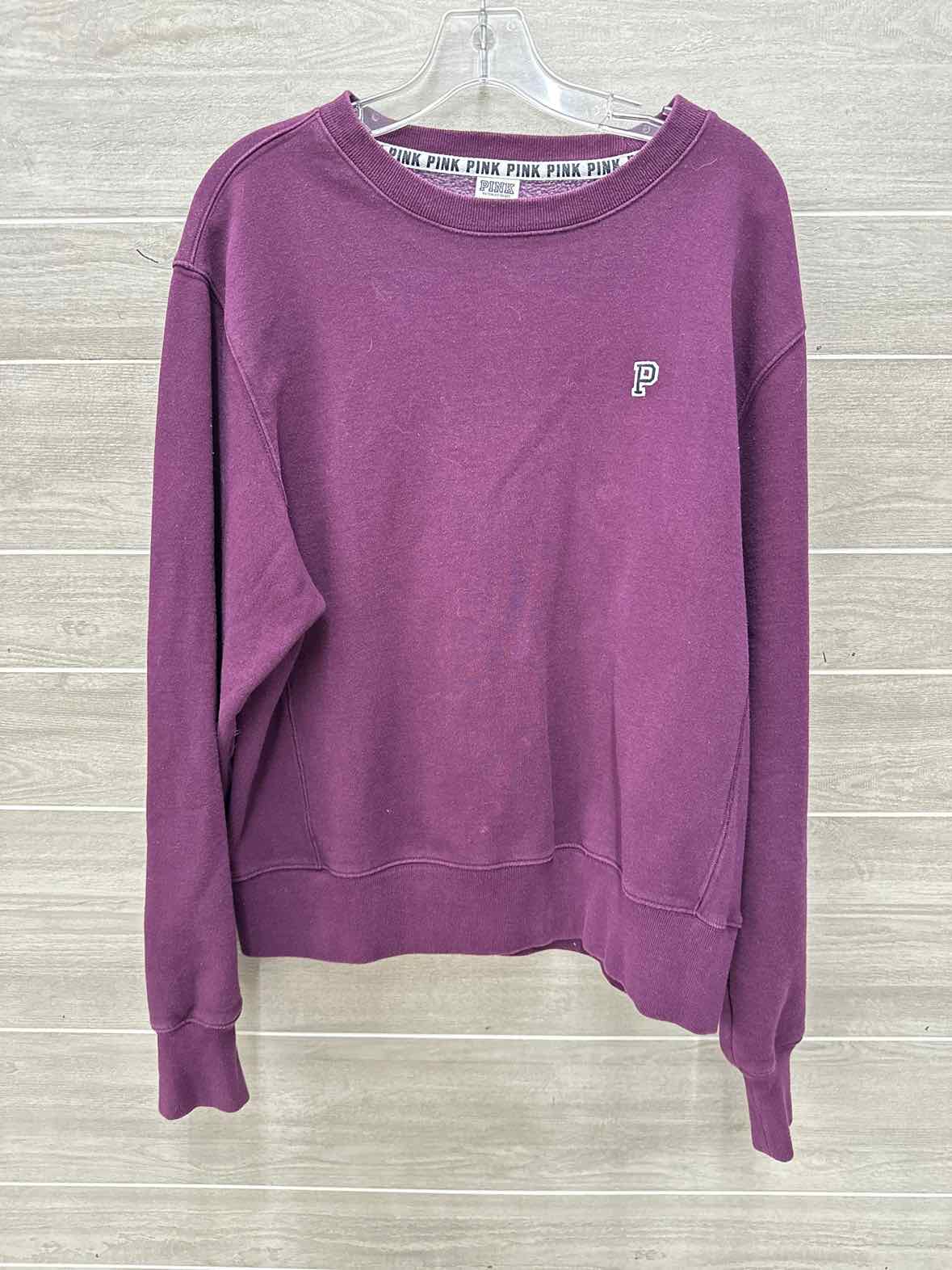PINK Size M Purple Womens Sweatshirt