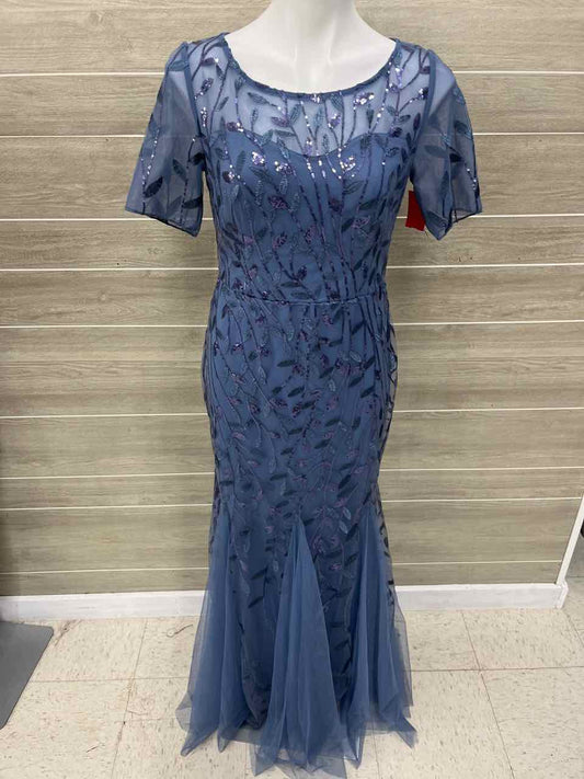Blue Womens Women Size 8 Gown/Evening Wear