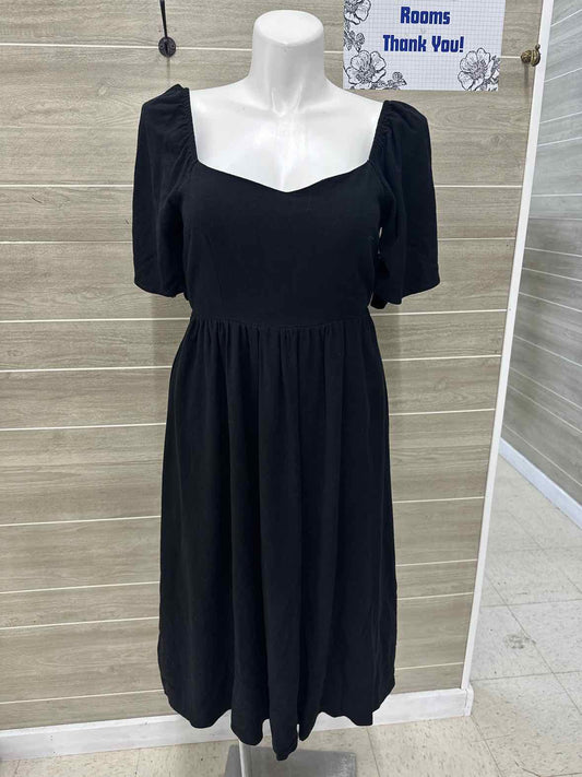 Sugar Lips Black Womens Size 10/12 Dress