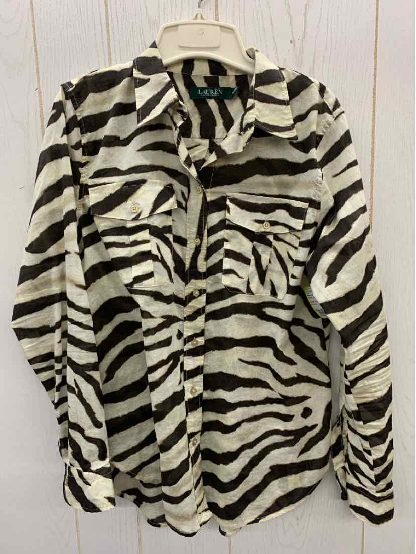 Ralph Lauren Brown Womens Size M Shirt