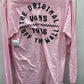 Vans Pink Junior Size Small Shirt