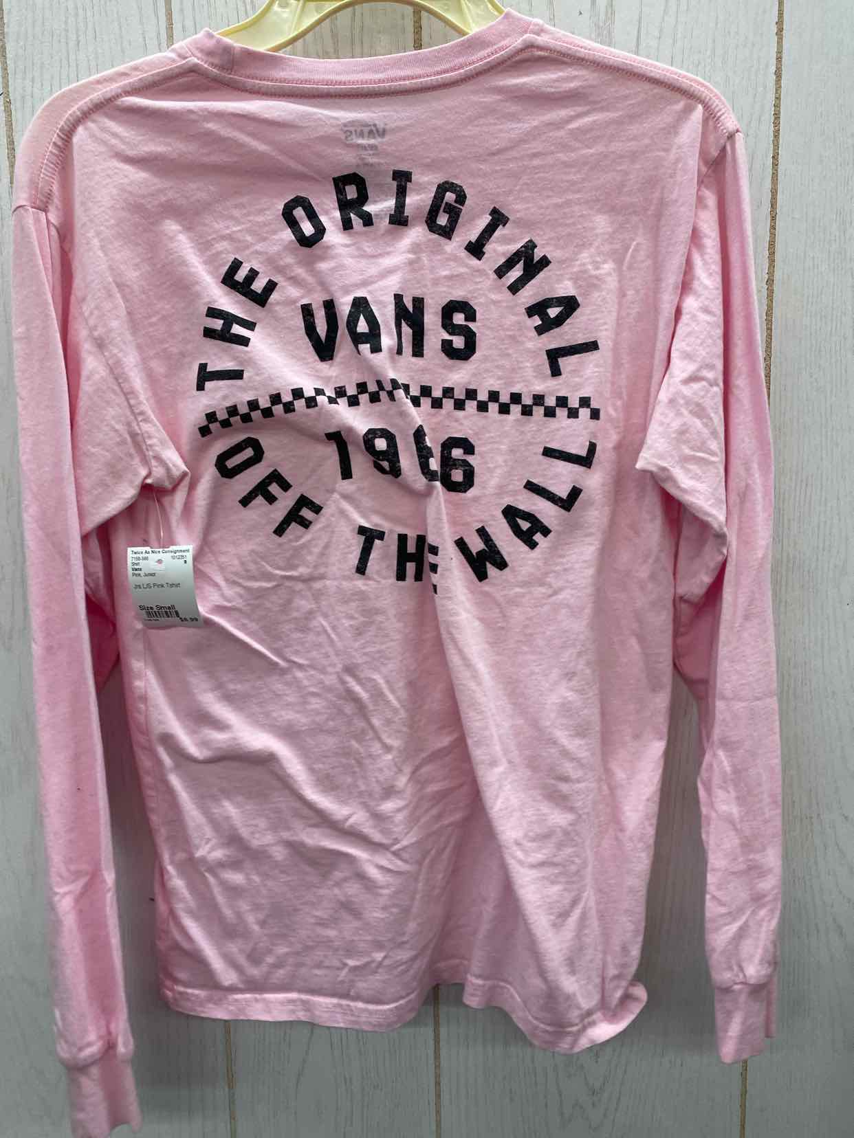 Vans Pink Junior Size Small Shirt