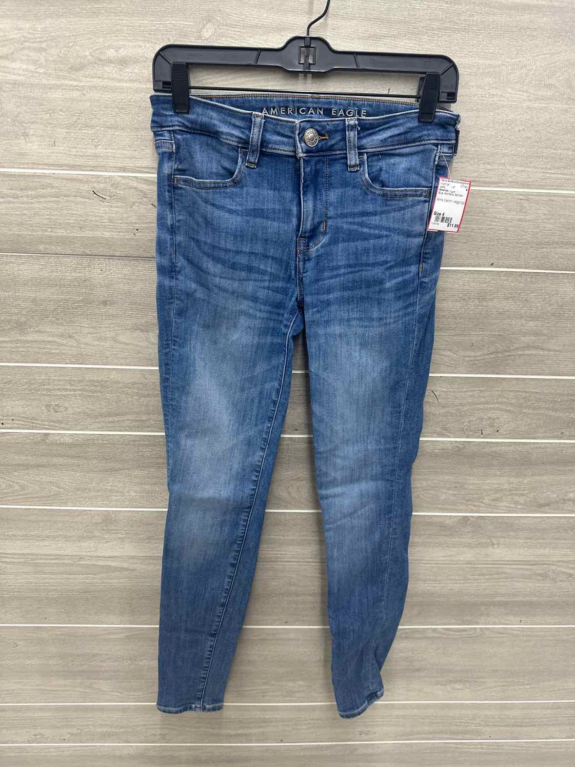 American Eagle Size 4 Blue Womens Jeans