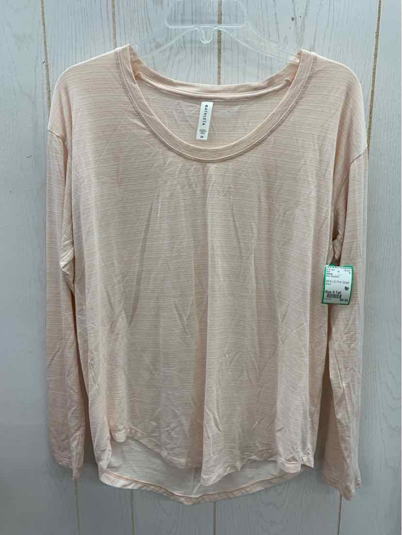 Athleta Pink Womens Size S Tall Shirt