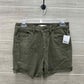 So Size 5 Olive Junior Shorts