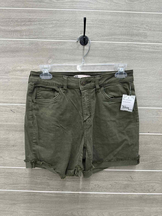 So Size 5 Olive Junior Shorts