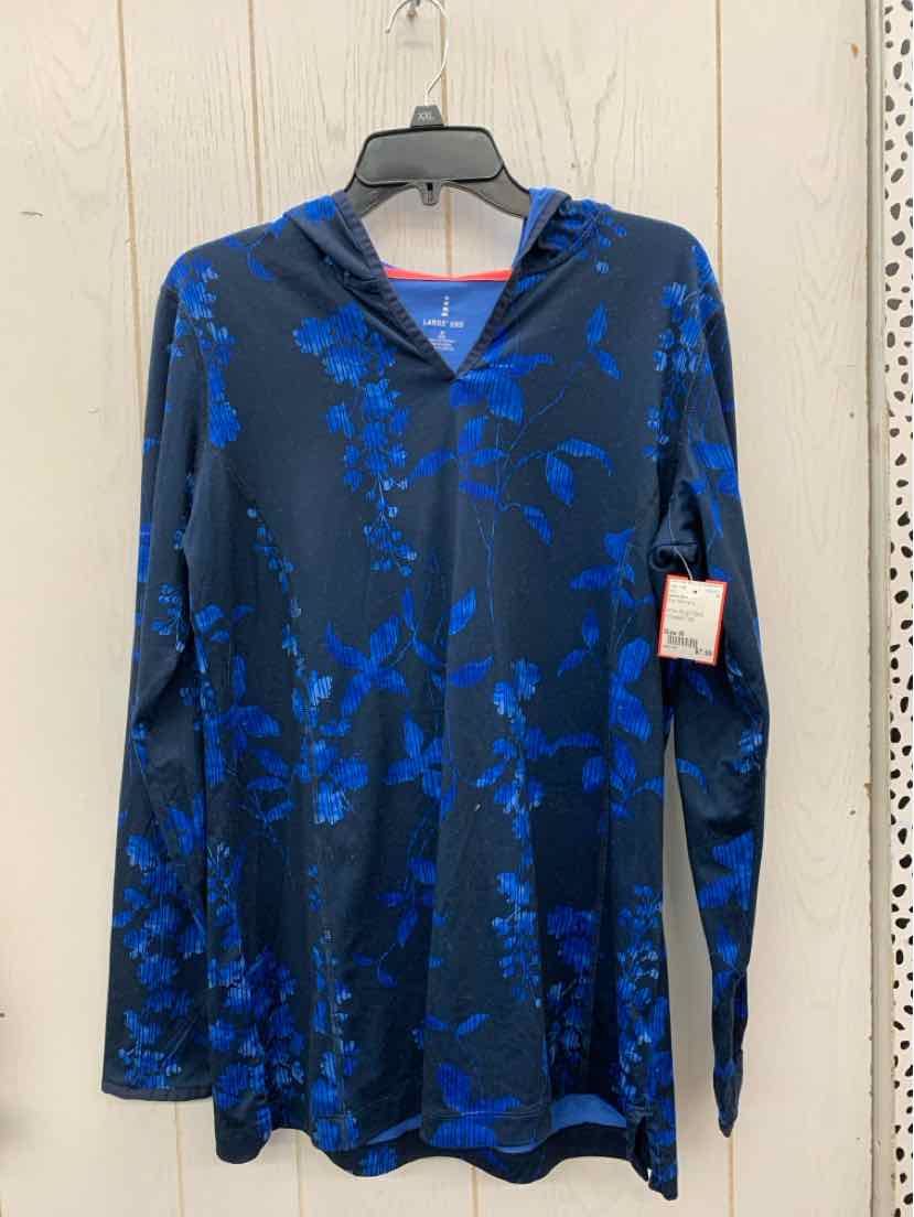 Lands End Blue Womens Size M Shirt