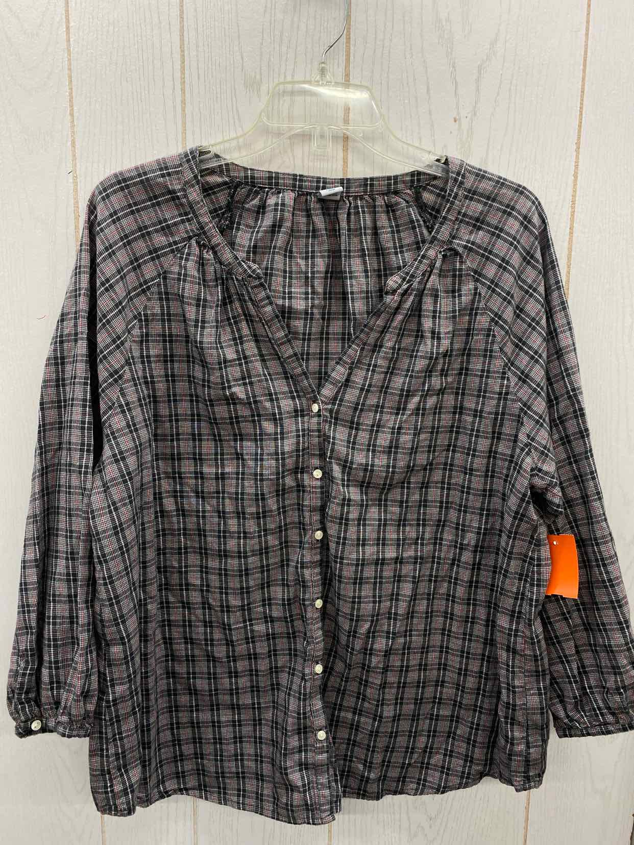 Old Navy Gray Womens Size L Shirt