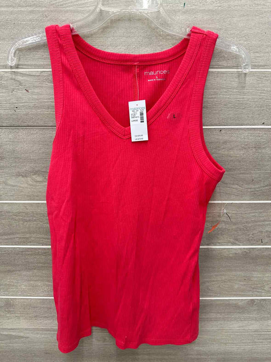 Maurices Size M/L Coral Womens Tank Top