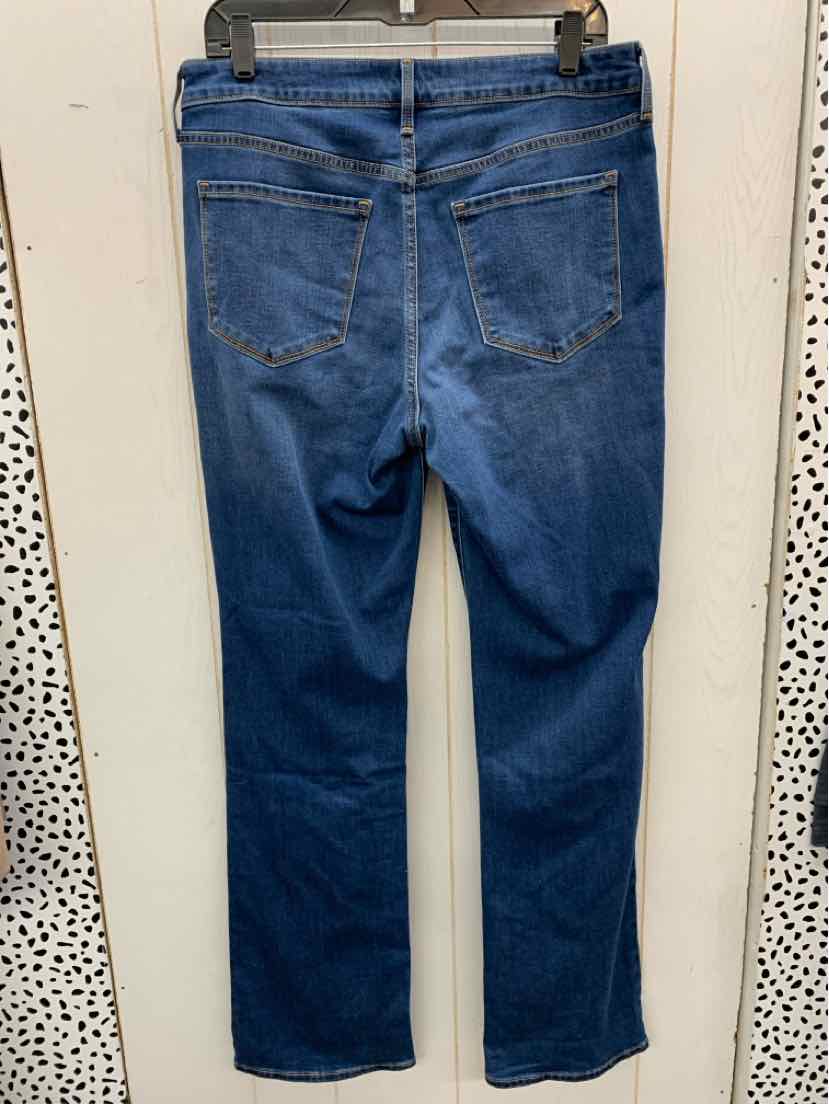 Old Navy Blue Womens Size 12 Long Jeans