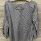 Liz Claiborne Size XL Gray Womens Shirt