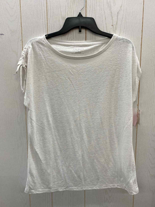 Talbots White Womens Size M Shirt