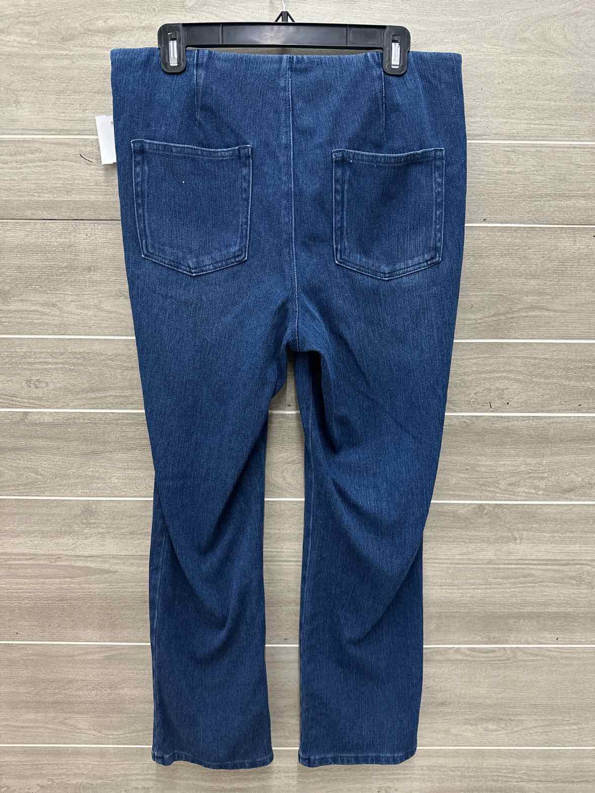 Quacker Factory Size 12/14 Blue Womens Jeans