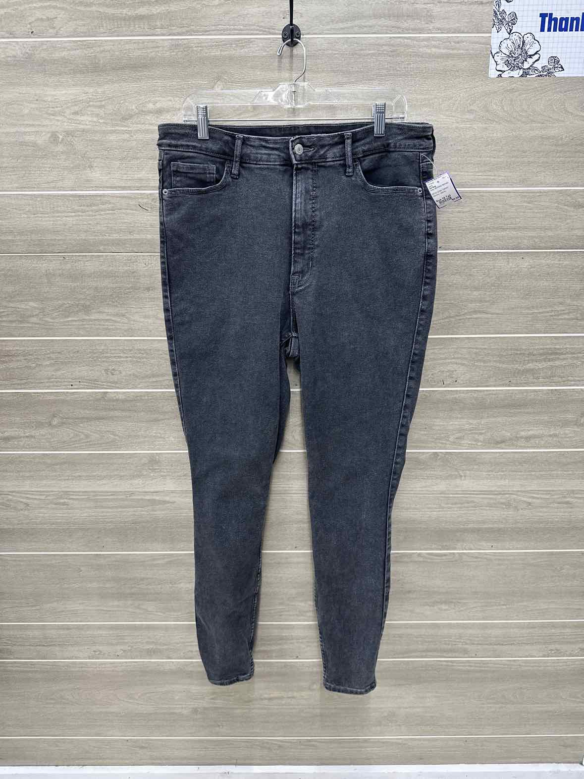 Old Navy Size 16 Tall Gray Womens Jeans