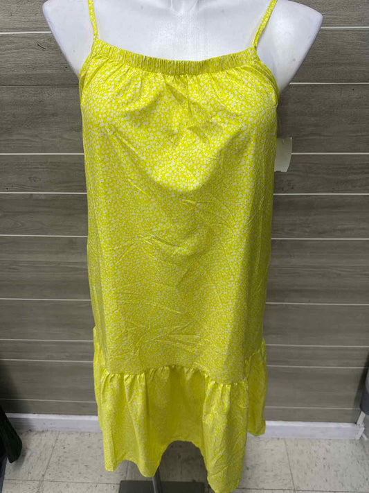 Size 10/12 Yellow Womens Dress