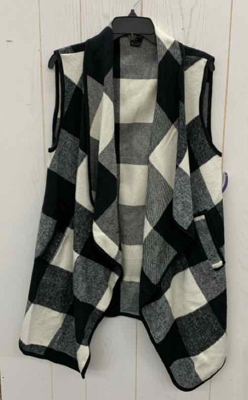 Black Womens Size M/L Vest