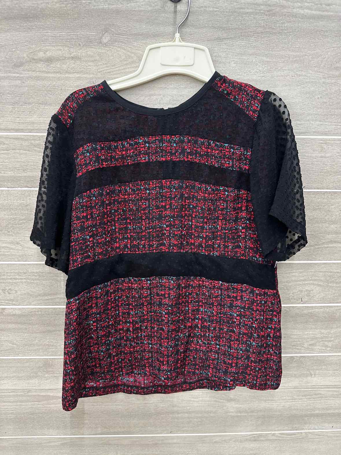 Nanette Lepore Black Womens Size L Shirt