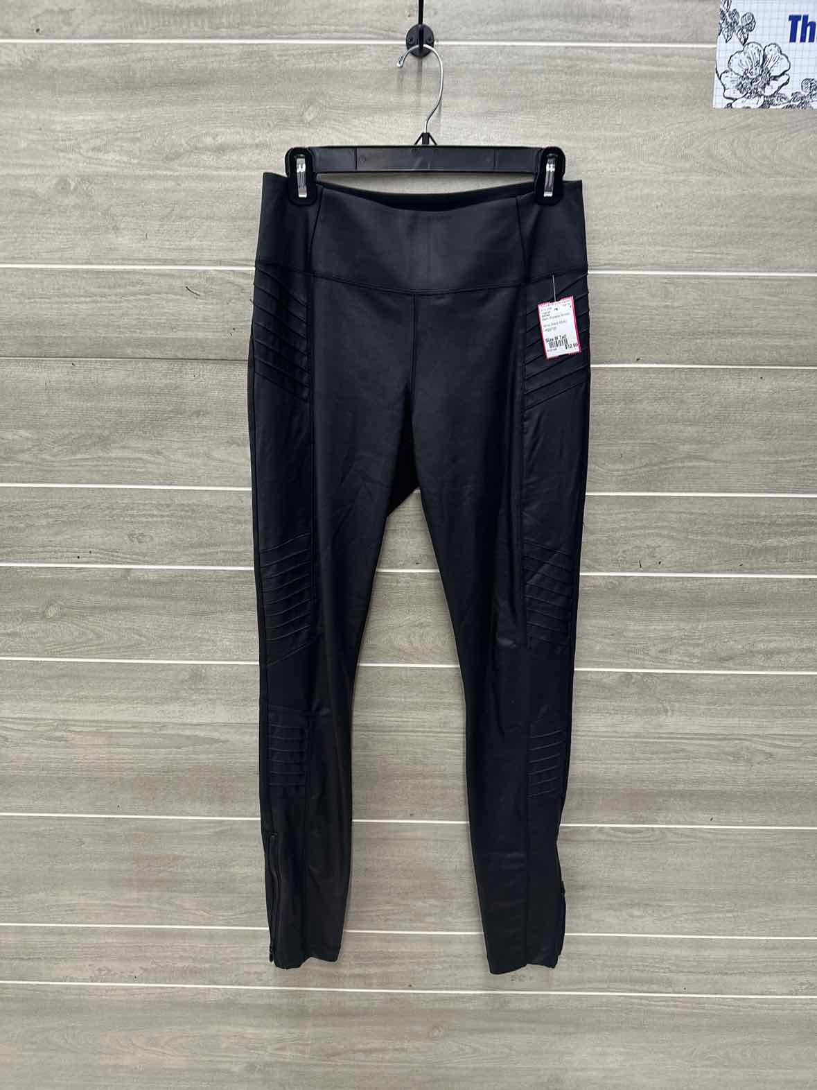 Athleta Size M Tall Black Womens Leggings