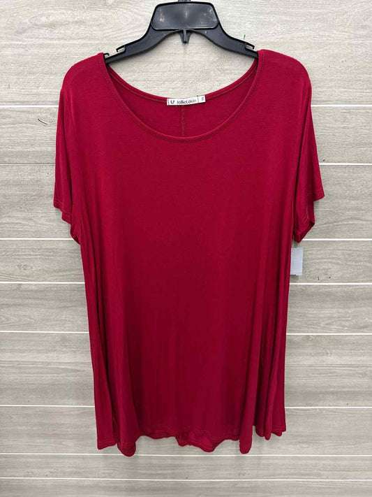 Red Womens Women Size 3X Shirt