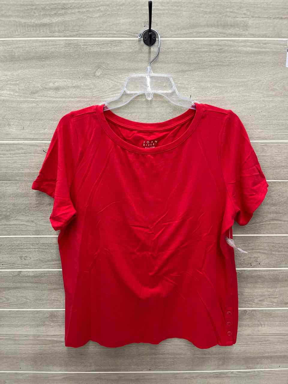 Joan Rivers Size L/XL Red Womens Shirt