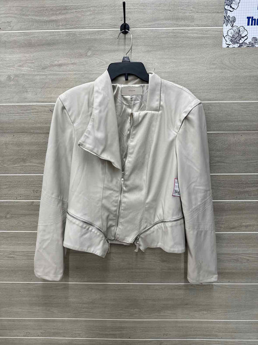 BlankNYC Size XL Cream Womens Jacket (Outdoor)