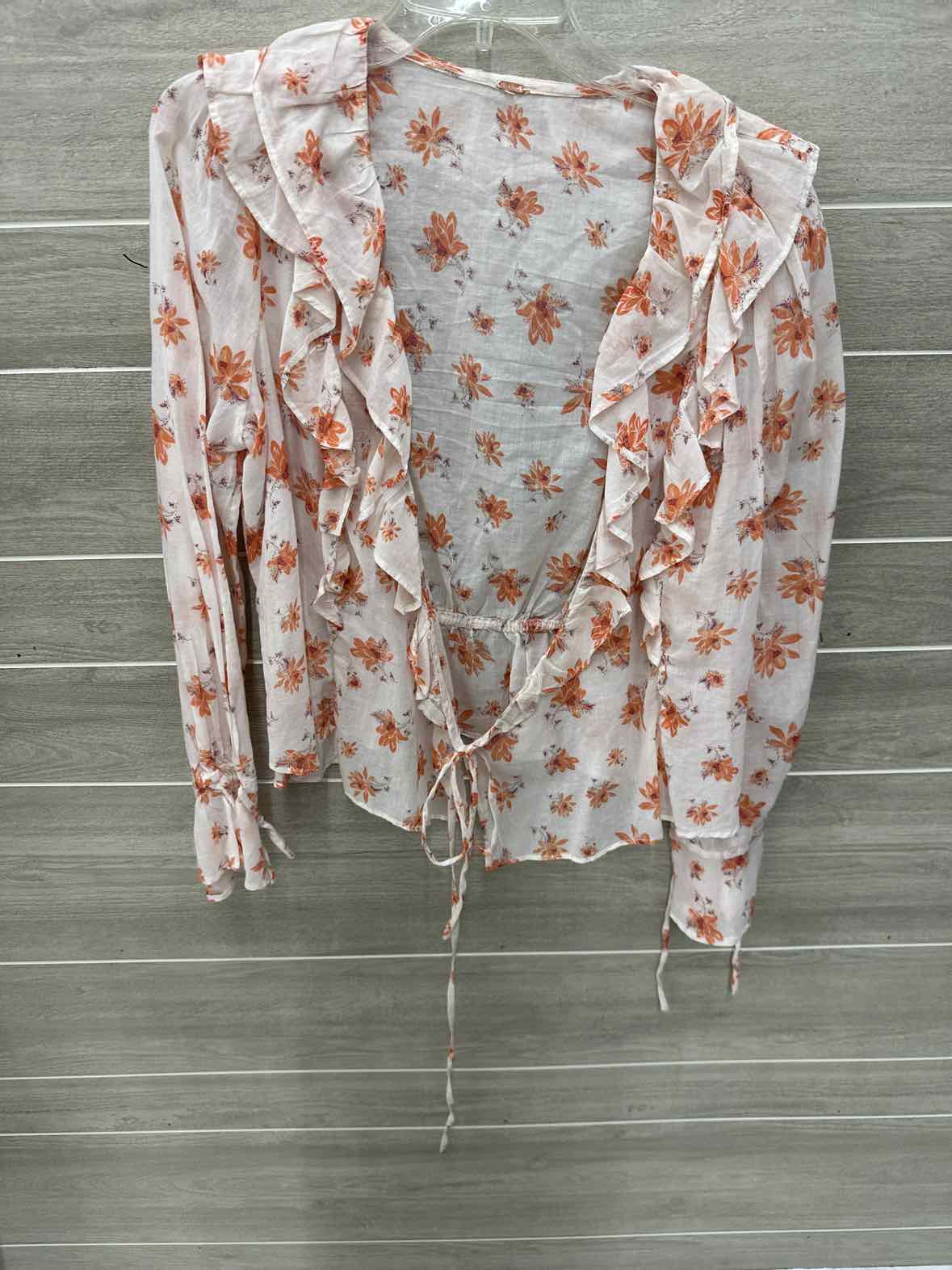 Free People Coral Womens Women Size M Shirt