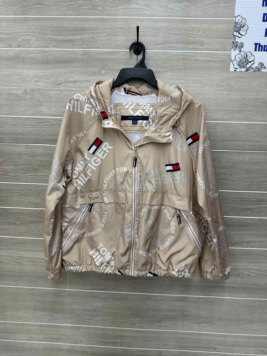Tommy Hilfiger Tan Womens Women Size XL Jacket (Outdoor)