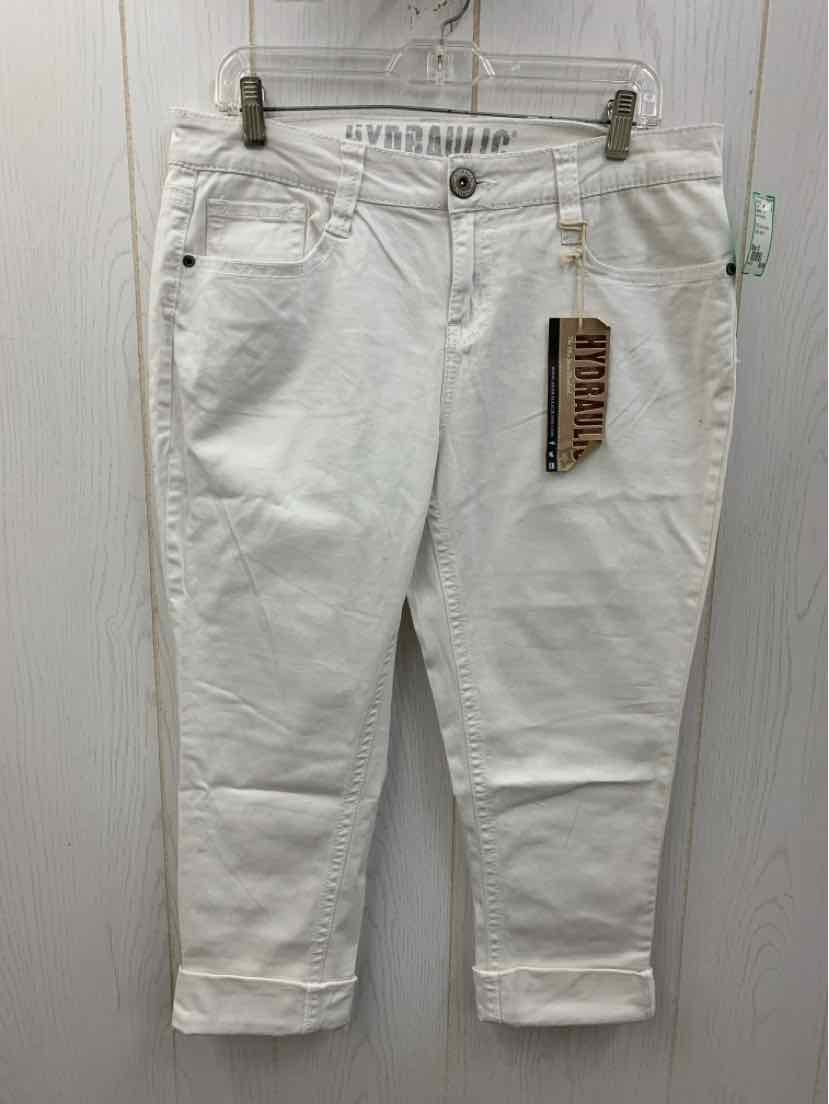 Hydraulic White Womens Size 12 Jeans