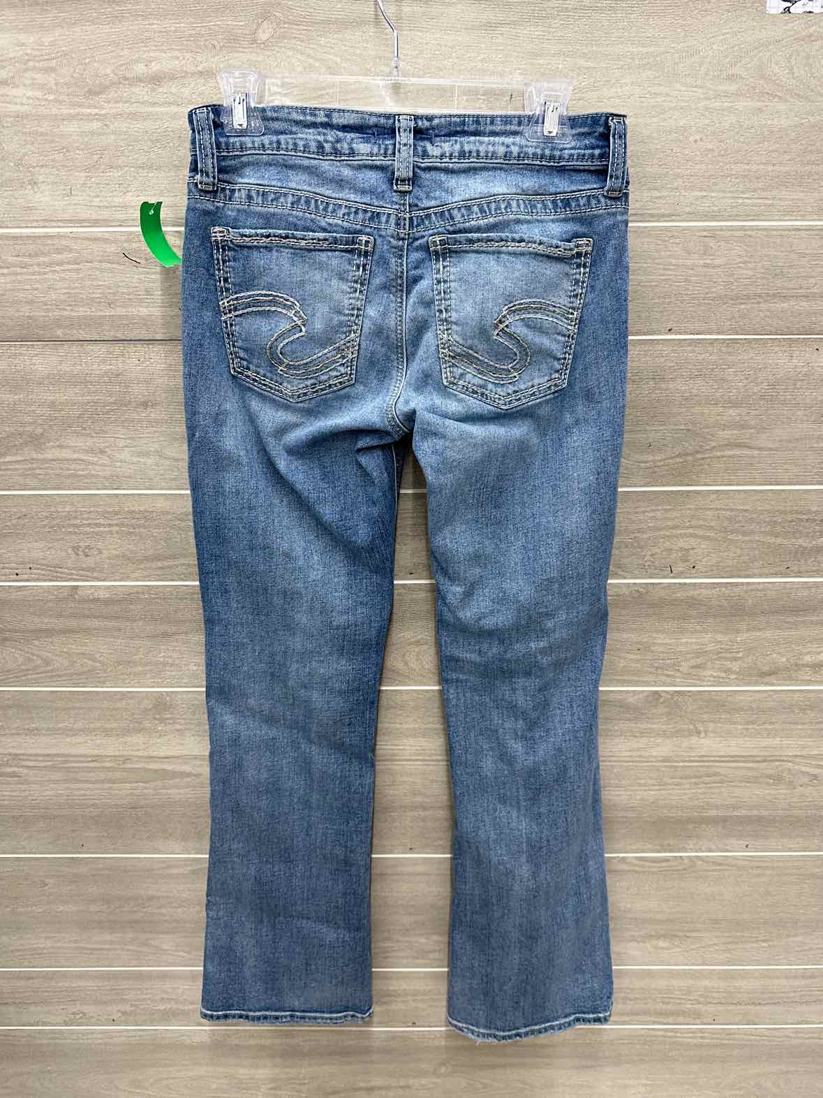 Silver Size 4 Blue Womens Jeans