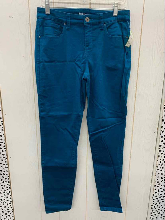 Style & Co Teal Womens Size 6 Pants