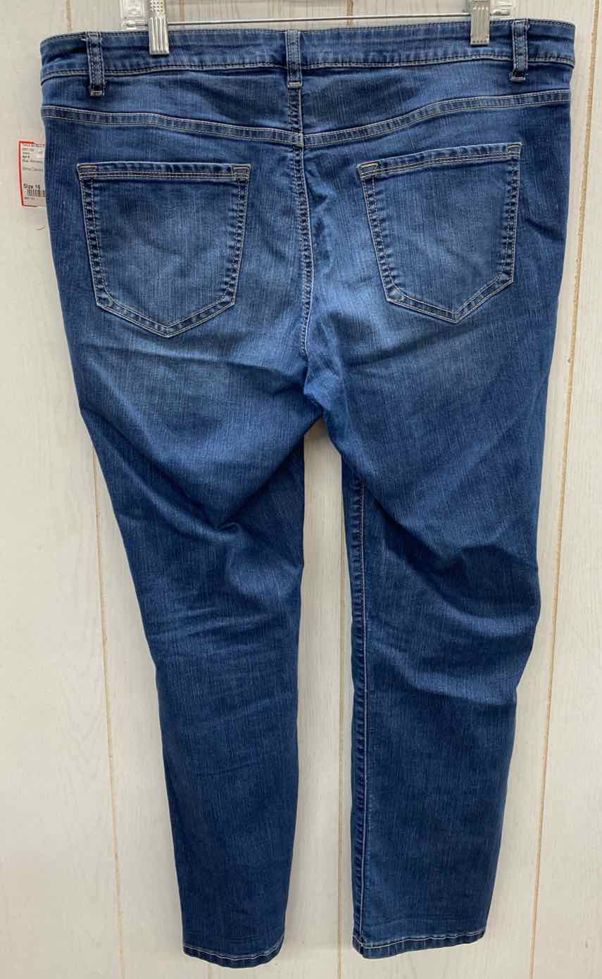 Apt 9 Blue Womens Size 16 Jeans