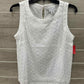 Liz Claiborne Size S White Womens Tank Top