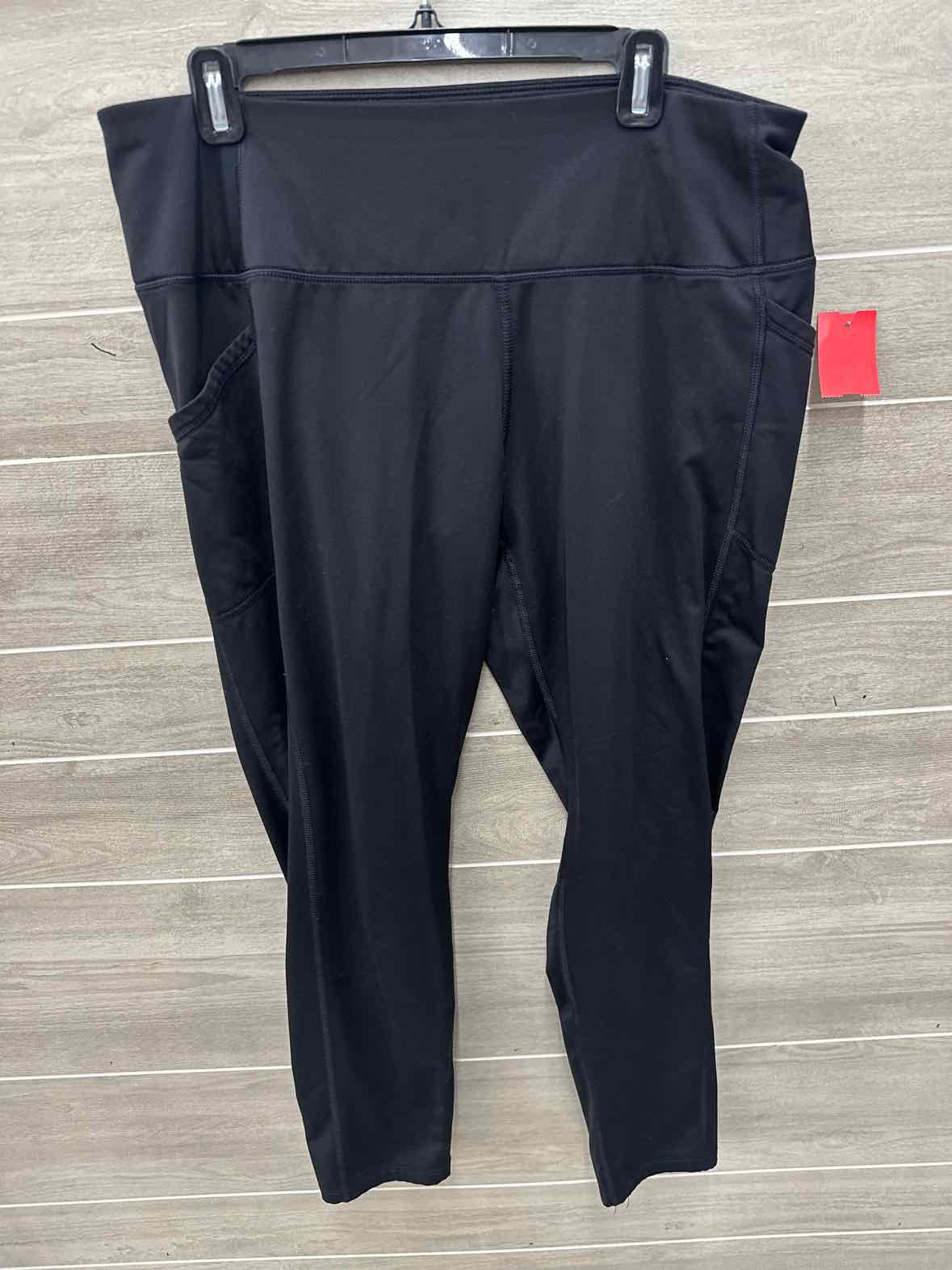 Layer 8 Black Womens Women Size XXL Leggings