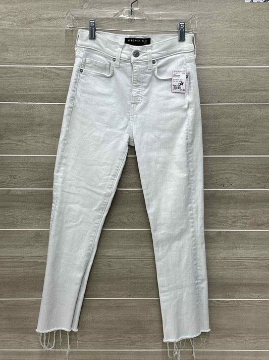 Veronica Beard White Womens Size 1/2 Jeans