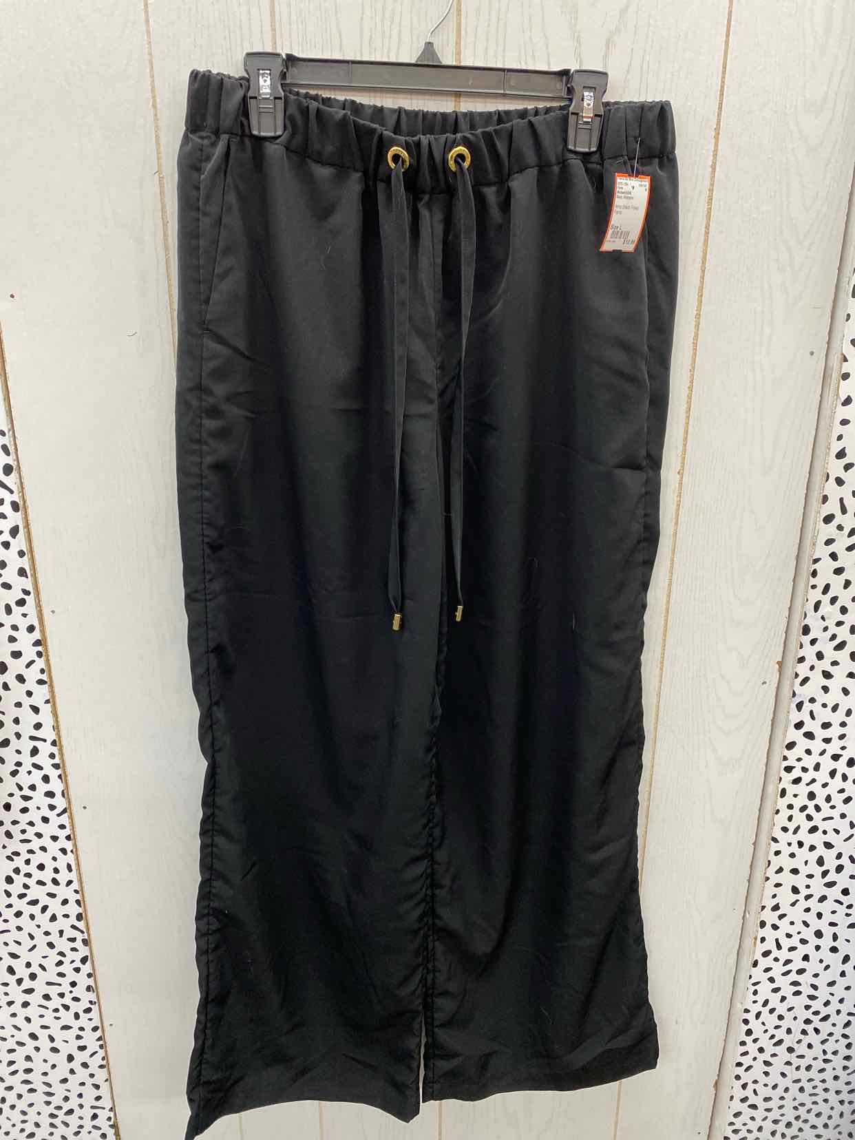 Michael KORS Black Womens Size L Pants