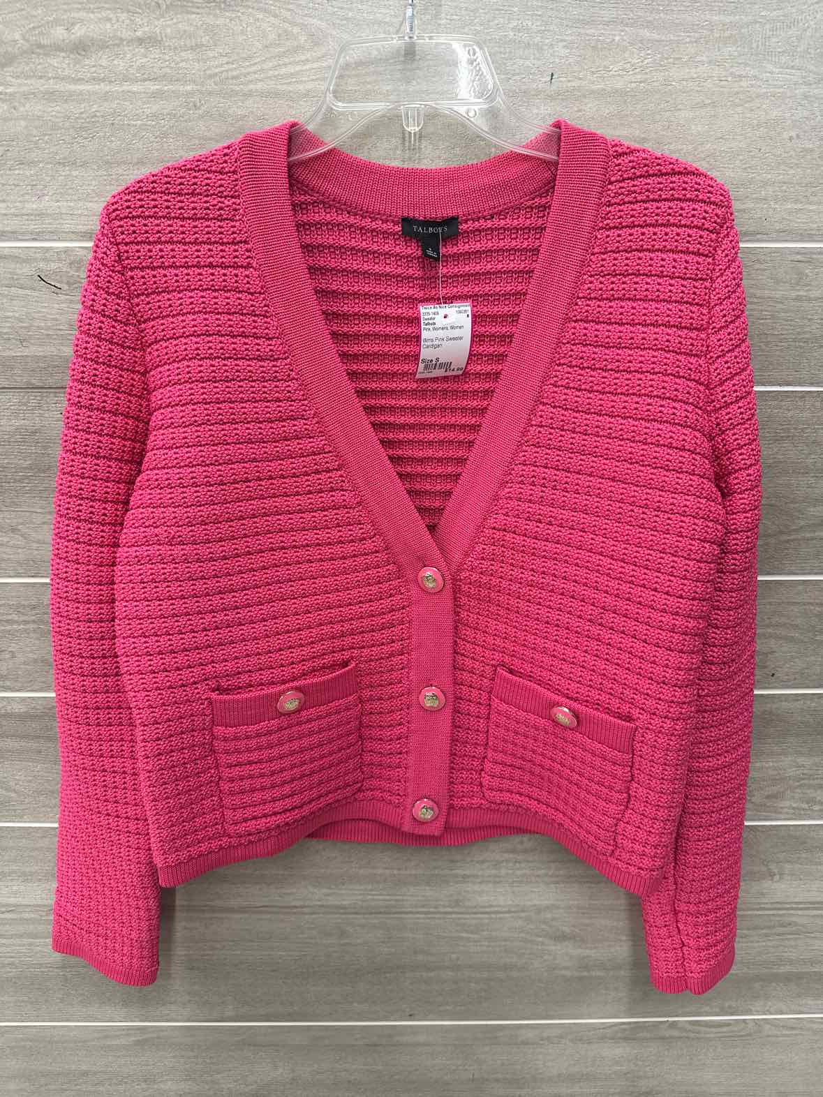 Talbots Size S Pink Womens Sweater