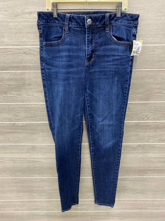 American Eagle Blue Womens Size 10 Long Jeans