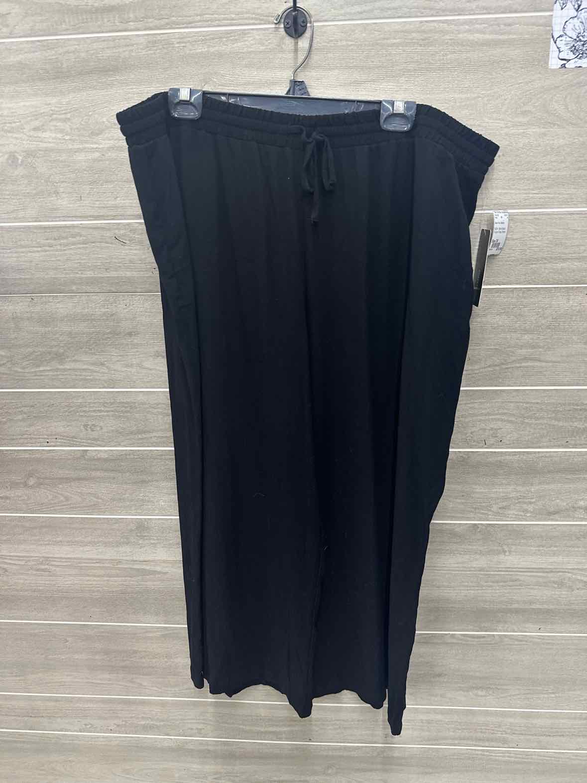 Size 3X Black Plus Pants