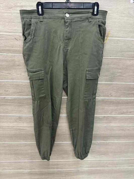 Refuge Olive Womens Women Size 10/12 Pants