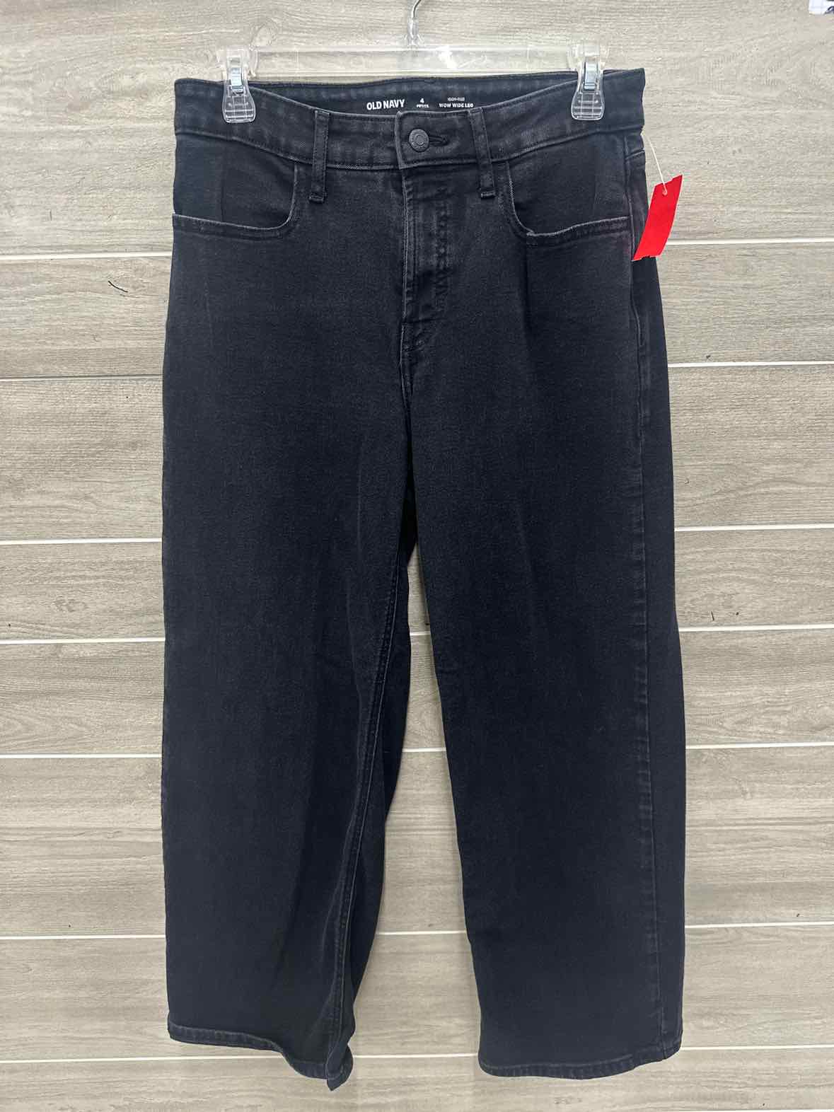 Old Navy Size 4P Black Petite Jeans