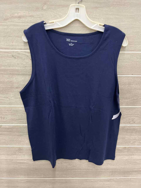 TOG Shop Size XL Navy Womens Tank Top