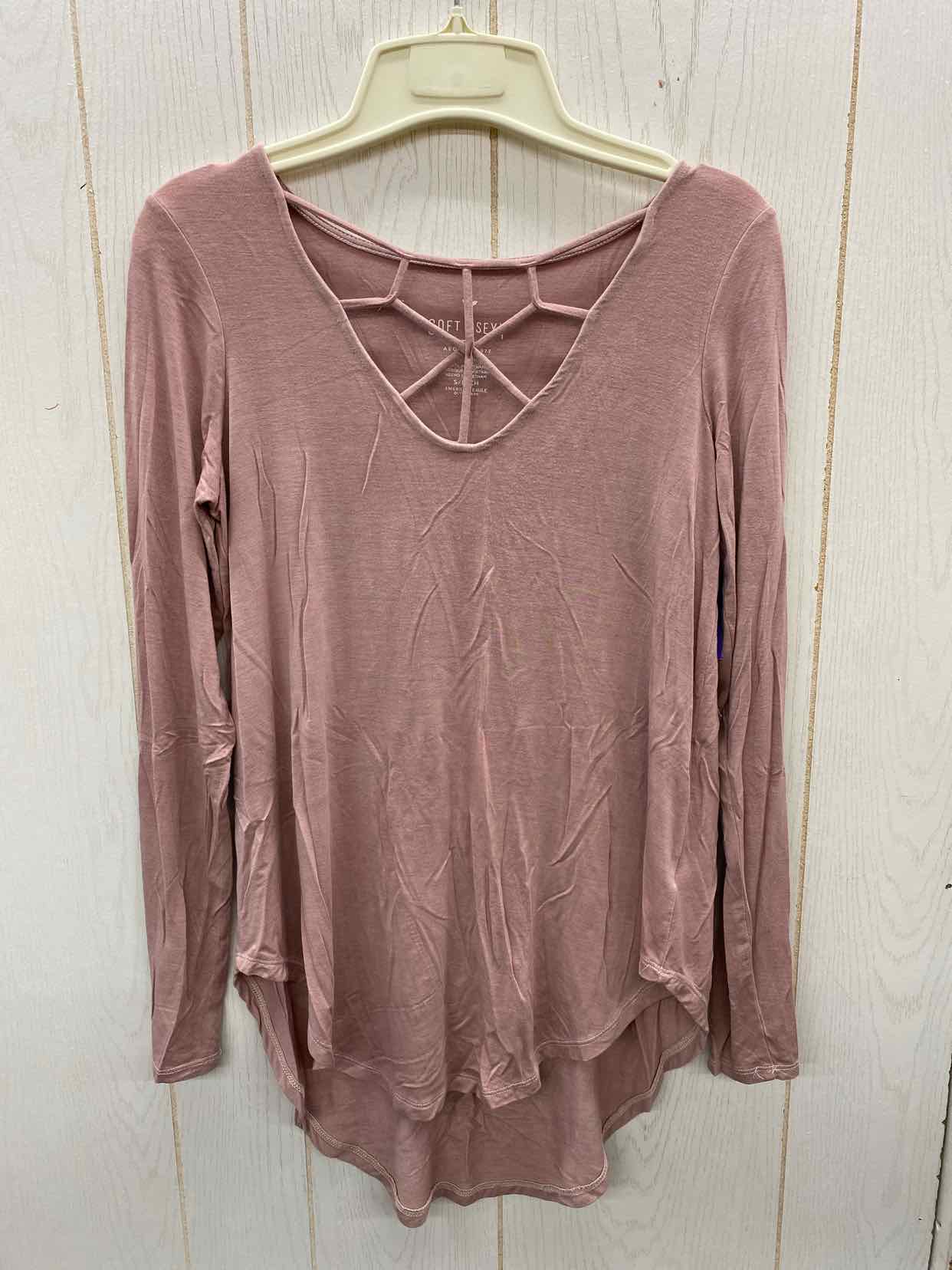 American Eagle Pink Junior Size Small Shirt