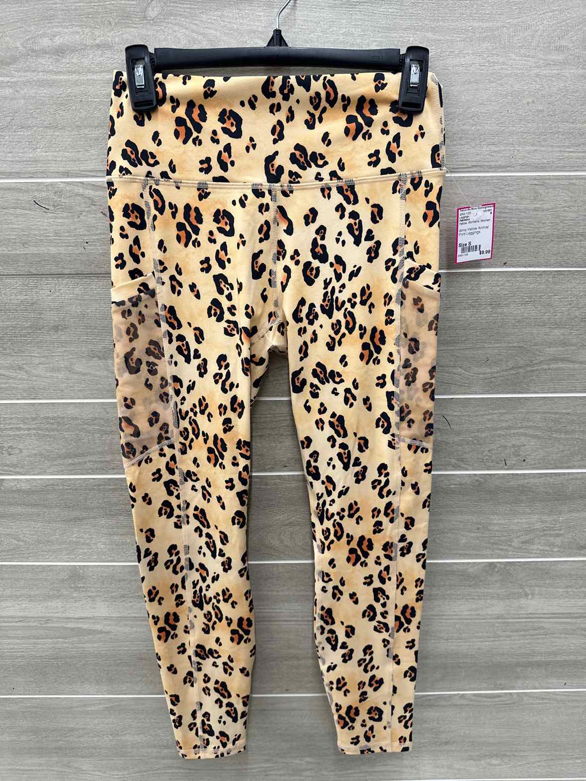 Fabletics Size S Yellow Womens Leggings
