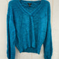 Halogen Teal Womens Size M Sweater