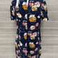 Maurices Size 6/8 Navy Womens Dress