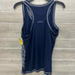 Majestic Navy Womens Women Size XL Tank Top