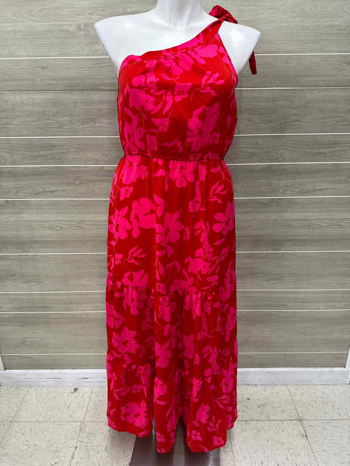 Pretty Garden Size 12 Red Womens Dress